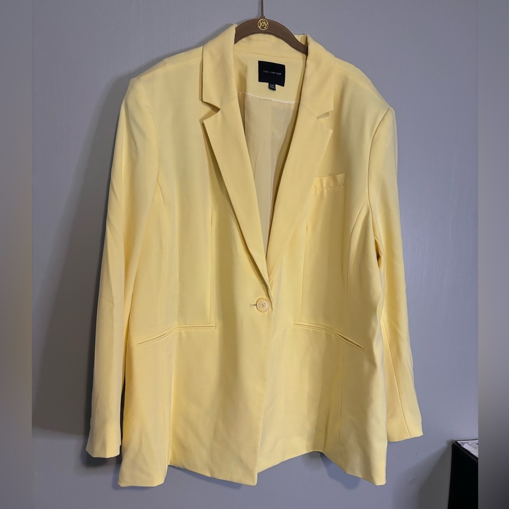 The Limited Yellow Blazer